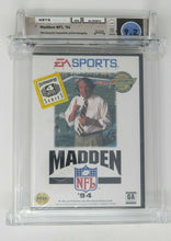 Load image into Gallery viewer, Madden '94 NFL Football Sega Genesis Factory Sealed Video Game! Serial #2! 9.2 