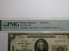 Load image into Gallery viewer, $20 1929 Hoxie Kansas National Currency Bank Note Bill Charter #5687 VF30 PMG