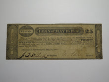 Load image into Gallery viewer, $.25 1837 Northampton Pennsylvania Obsolete Currency Bank Note Bill Borough