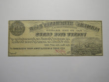 Load image into Gallery viewer, $.25 1862 Middletown Point New Jersey Obsolete Currency Bank Note Bill Keyport