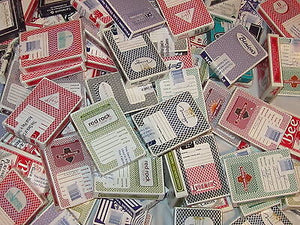 2 Random Las Vegas Casino Used Playing Cards Deck! Poker, Blackjack, Hold em! 