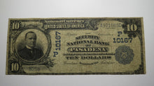 Load image into Gallery viewer, $10 1902 Pasadena California CA National Currency Bank Note Bill Ch. #10167 RARE