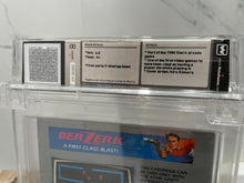 Load image into Gallery viewer, New Berzerk Sealed Atari 5200 Video Game Wata Graded 6.5 A+ Seal! RARE! 1983