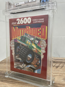 Unopened MotoRodeo Atari 2600 Sealed Video Game! Wata Graded 8.0 A+ Seal 1990