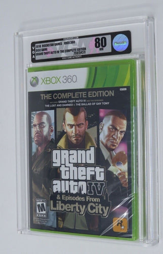New Grand Theft Auto 4 Xbox 360 Factory Sealed Video Game VGA 80 Liberty City
