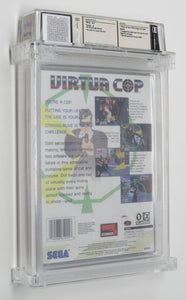 New Virtua Cop Sega Saturn Factory Sealed Video Game Wata 8.5 Graded Virtual CD