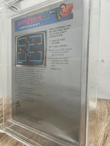 New Berzerk Sealed Atari 5200 Video Game Wata Graded 6.5 A+ Seal! RARE! 1983