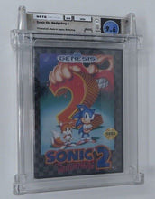 Load image into Gallery viewer, Sonic The Hedgehog 2 Sega Genesis Sealed Video Game Wata 9.6 A++ 1st Tube Seam!!
