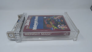 New Midnight Magic Atari 2600 Sealed Video Game Wata Graded 9.2 A Seal! 1986