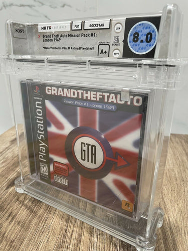 Grand Theft Auto 1 London 1969 Sony Playstation Factory Sealed Video Game Wata