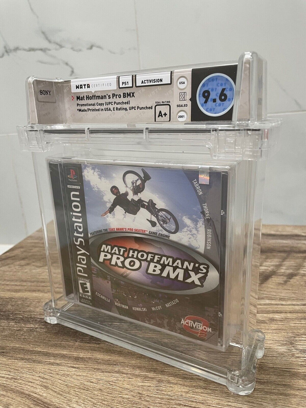 Mat Hoffman's Pro BMX Sony Playstation Factory Sealed Video Game Wata 9.6 Graded