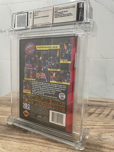 New Original NBA JAM Sega Genesis Factory Sealed Video Game! Wata 9.4 Graded!