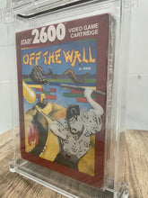 Load image into Gallery viewer, Unopened Off The Wall Atari 2600 Sealed Video Game! Wata Graded 6.0 Seal A 1989
